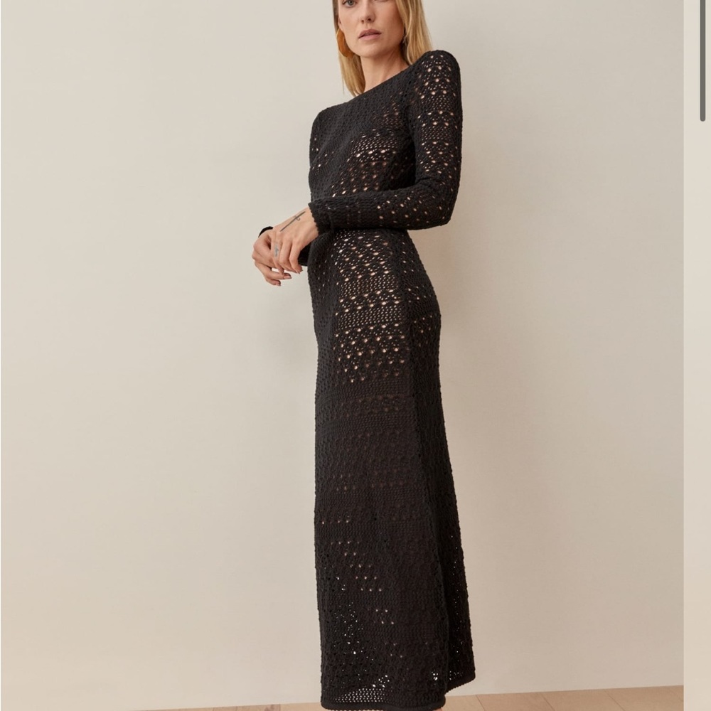 Reformation Castello Open Knit Dress- never worn tags on